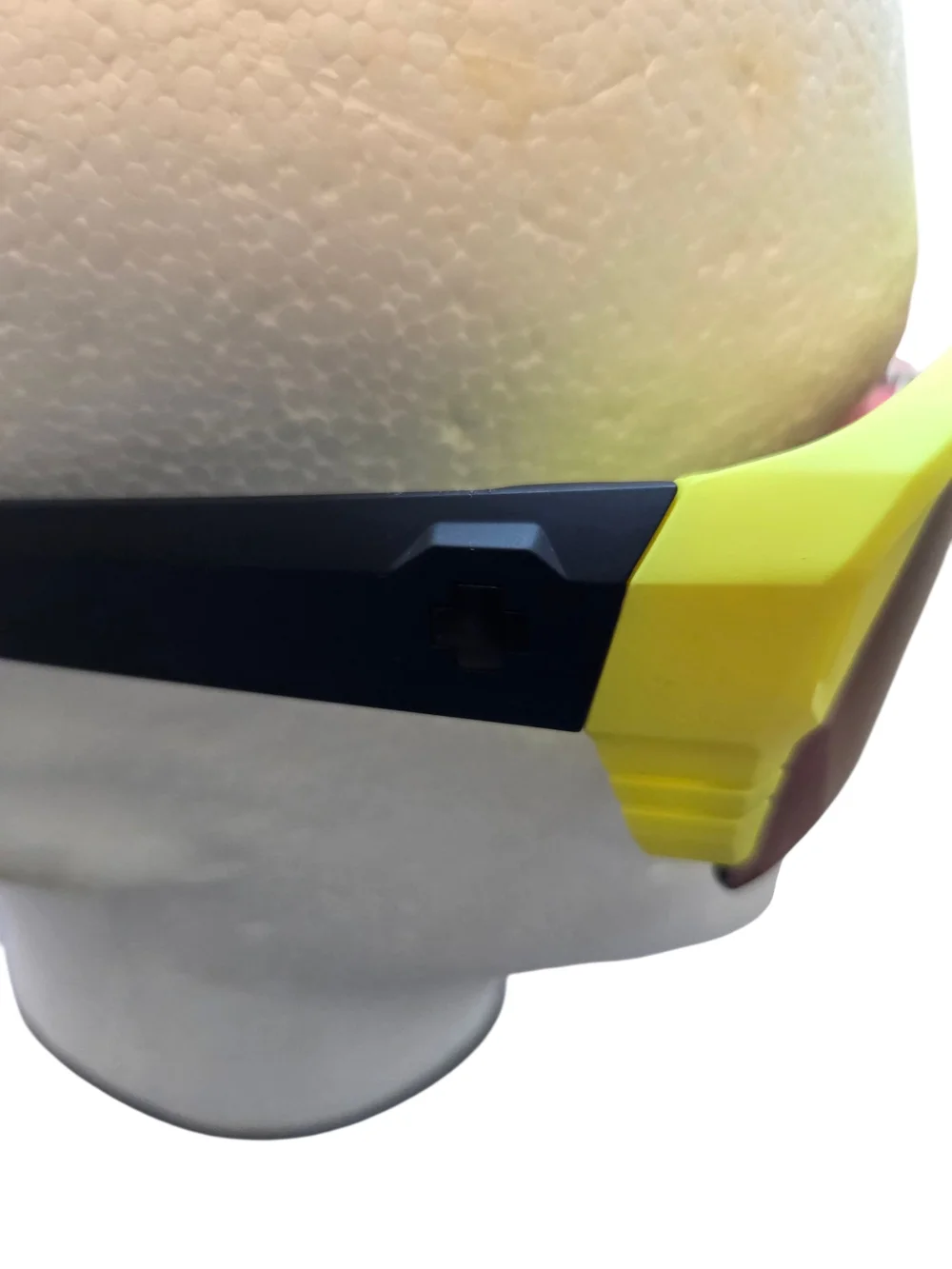 Spy Optics Monolith 5050 MT Neon Yellow Sunglasses with Purple Lens